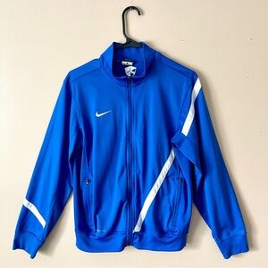 NIKE | Blue Soccer Full Zip Track Jacket Sz L